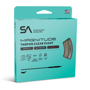 Scientific Anglers Magnitude Smooth Tarpon Full Clear Floating Fly Line in Clear